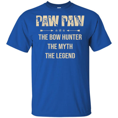 PawPaw The Bow Hunter The Myth The Legend Funny Hunting T-Shirt & Hoodie | Teecentury.com