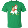 Funny Corgi Riding Llama Christmas Xmas Gifts T-Shirt & Hoodie | Teecentury.com