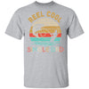 Vintage Reel Cool Single Dad Fish Fishing Father's Day Gift T-Shirt & Hoodie | Teecentury.com