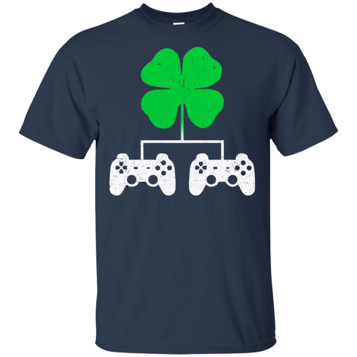 Video Game Clover Controller Gamer St Patrick's Day T-Shirt & Hoodie | Teecentury.com