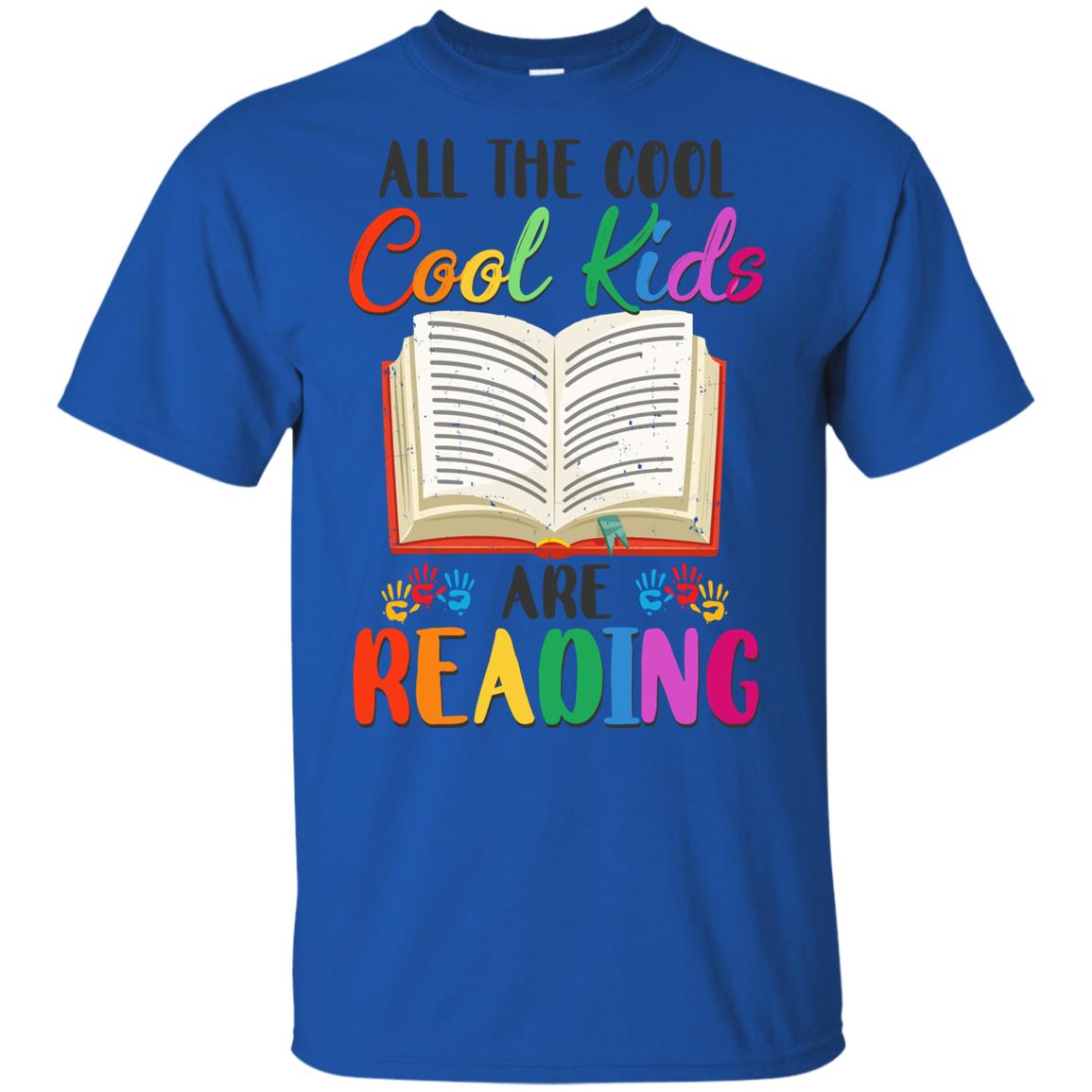 All The Cool Kids Are Reading Book Lover Gifts Youth Youth Shirt | Teecentury.com