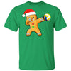 Dabbing Gingerbread Santa Volleyball Christmas Pajama Gifts T-Shirt & Sweatshirt | Teecentury.com