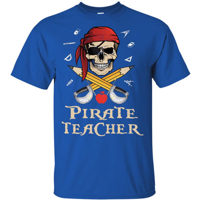 Funny Pirate Teacher Halloween Skull Adult Gift T-Shirt & Hoodie | Teecentury.com