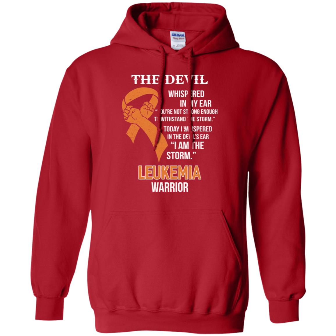I Am The Storm Support Leukemia Awareness Warrior Gift T-Shirt & Hoodie | Teecentury.com