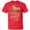 Retro Classic Vintage August 1949 73th Birthday Gift T-Shirt & Hoodie | Teecentury.com