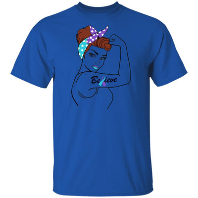 Support Suicide Prevention Awareness Warrior Believe T-Shirt & Hoodie | Teecentury.com