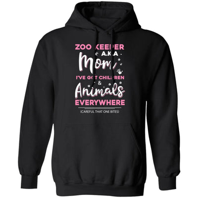 Zoo Keeper Aka Mom I've Got Children and Animals Everywhere T-Shirt & Hoodie | Teecentury.com