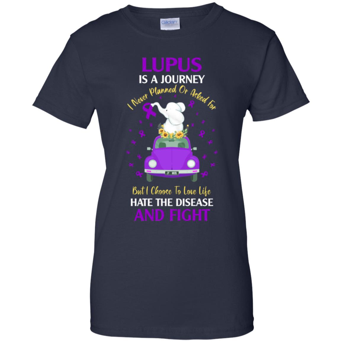 Lupus Awareness Is A Journey T-Shirt & Hoodie | Teecentury.com