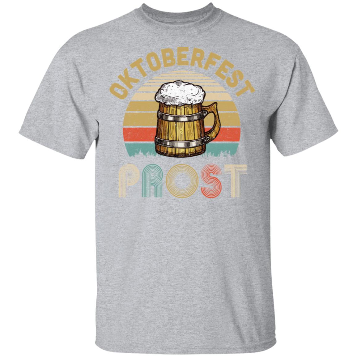 Vintage Oktoberfest Prost Drinking Beer T-Shirt & Hoodie | Teecentury.com