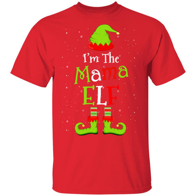 I'm The Mama Elf Family Matching Funny Christmas Group Gift T-Shirt & Sweatshirt | Teecentury.com