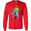 Leprechaun Sloth Riding Llama Unicorn St Patricks Day Youth Youth Shirt | Teecentury.com