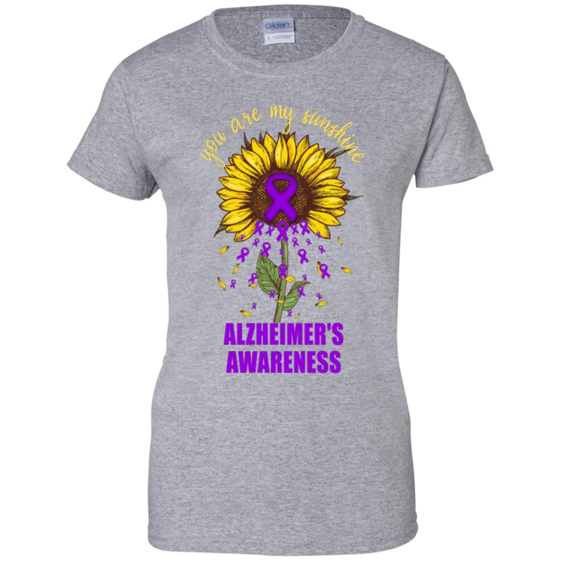 You Are My Sunshine Alzheimer's Awareness T-Shirt & Hoodie | Teecentury.com