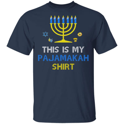 Funny Hanukkah Pajama Gift This Is My Pajamakah T-Shirt & Sweatshirt | Teecentury.com