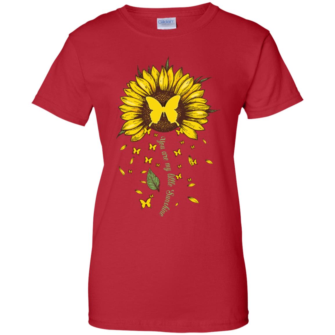 You Are My Little Sunshine Sunflower Butterfly T-Shirt & Hoodie | Teecentury.com