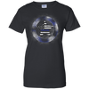 Thin Blue Line Support T-Shirt & Hoodie | Teecentury.com