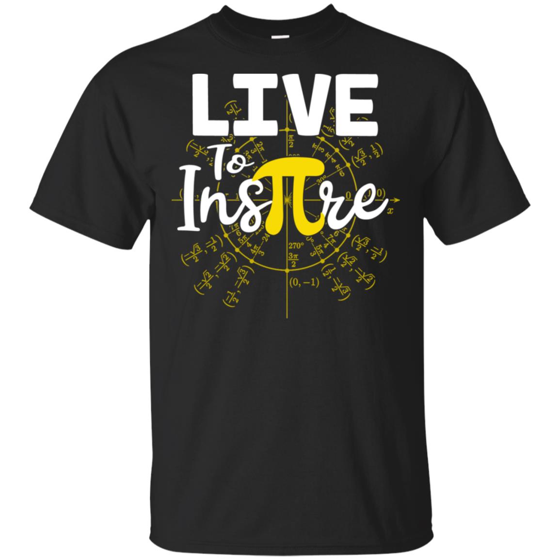 Live To Inspire Pi Day T Shirt Gift For Student Teacher 3.14 T-Shirt Live To Inspire Pi Day T Shirt Gift For Student Teacher 3.14 T-Shirt