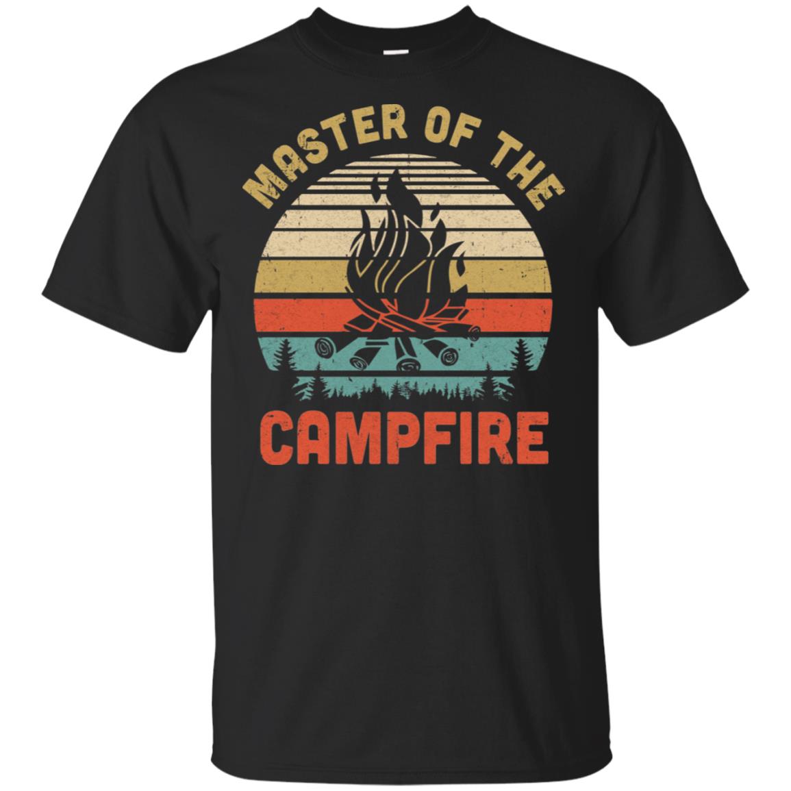 Camping Master Of The Campfire Vintage Camper T-Shirt & Hoodie | Teecentury.com