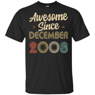 Awesome Since December 2008 Vintage 14th Birthday Gifts T-Shirt & Hoodie | Teecentury.com