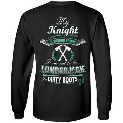 Turns out to be a LUMBERJACK In Dirty Boots T-Shirt & Hoodie | Teecentury.com