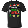 Naughty Nice Crazy Math Teacher Christmas Funny Xmas Gift T-Shirt & Sweatshirt | Teecentury.com