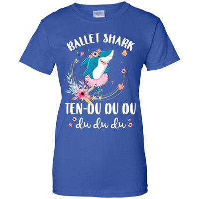 Ballet Shark Ten Du Du Du Funny Ballet Dancer T-Shirt & Tank Top | Teecentury.com