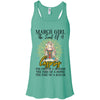 March Girl The Soul Of A Gypsy Funny Birthday Gift T-Shirt & Tank Top | Teecentury.com