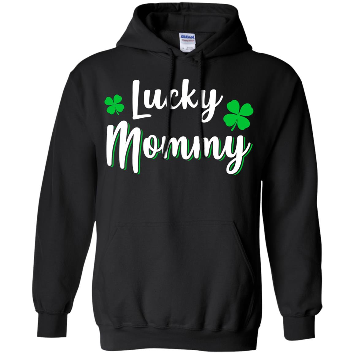 Luckiest Lucky Mommy St Patricks Day T-Shirt & Hoodie | Teecentury.com