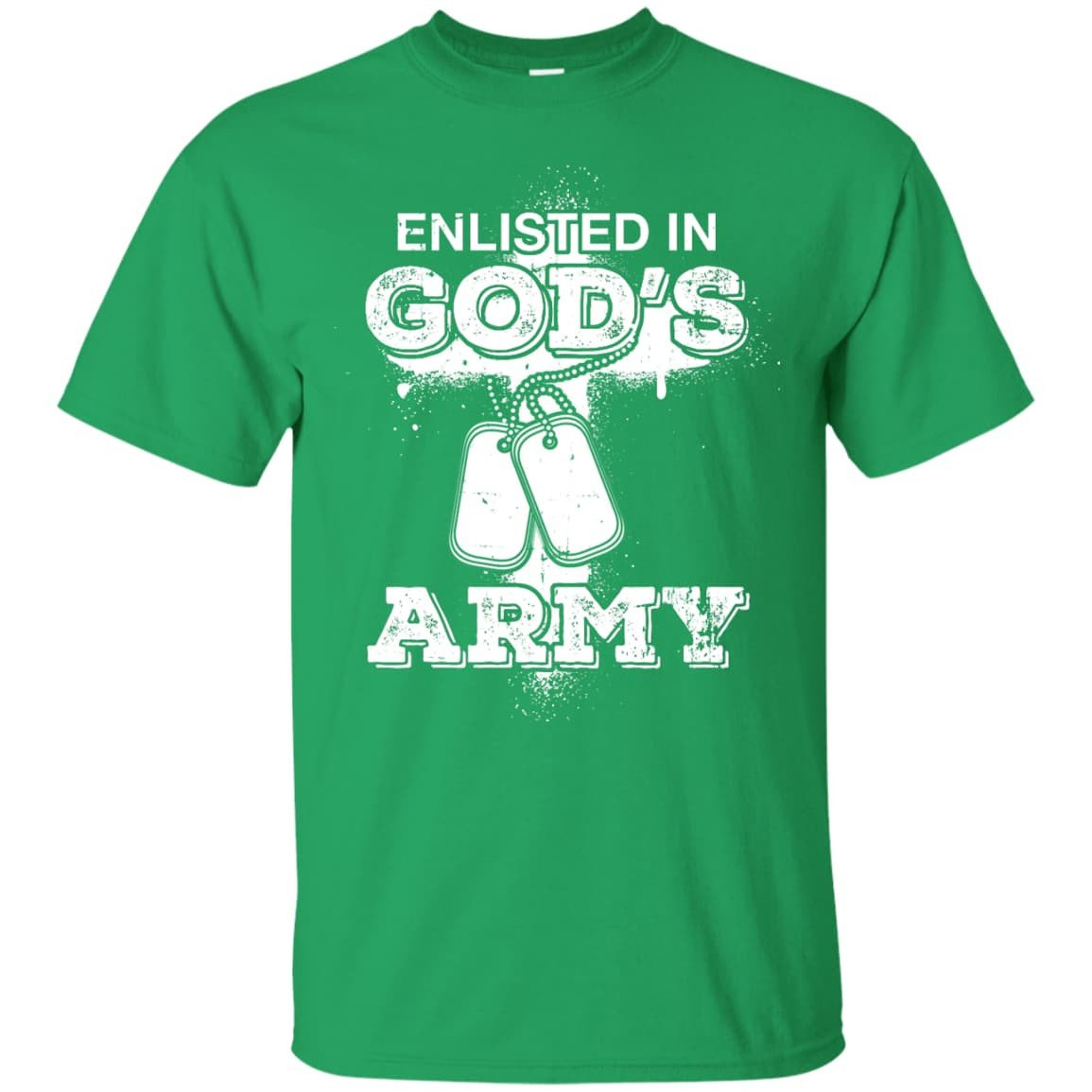 ENLISTED IN GOD'S ARMY T-Shirt & Hoodie | Teecentury.com