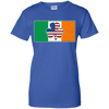 Shamrock Irish Ireland USA American Flag Gift T-Shirt & Hoodie | Teecentury.com