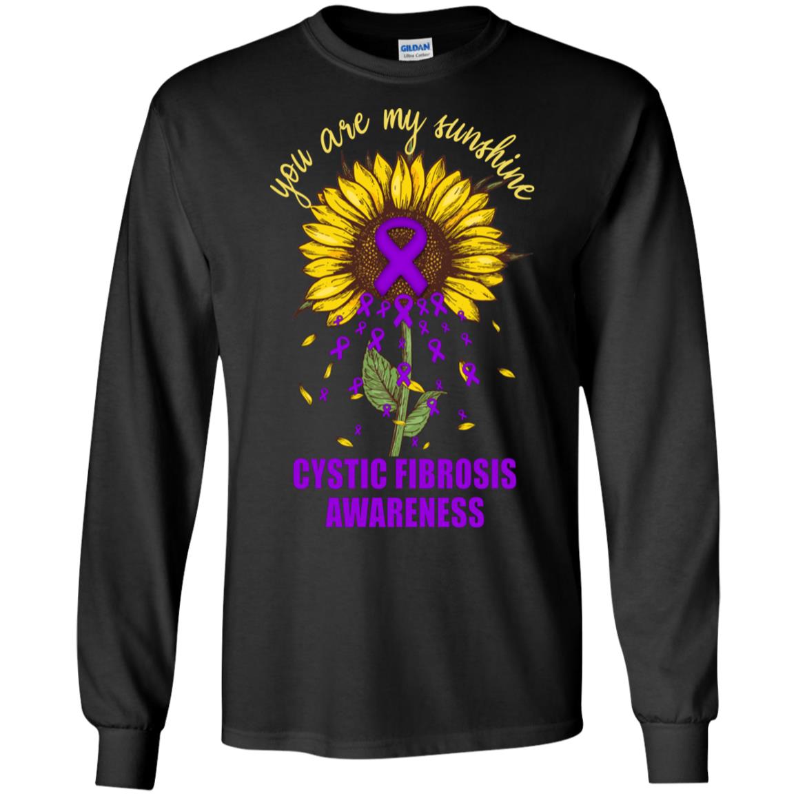 You Are My Sunshine Cystic Fibrosis Awareness T-Shirt & Hoodie | Teecentury.com