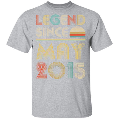 Legend Since May 2015 Vintage 7th Birthday Gifts Youth Youth Shirt | Teecentury.com