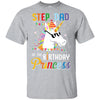 Step Dad Of The Unicorn Birthday Princess T-Shirt & Hoodie | Teecentury.com