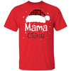 Santa Mama Claus Red Plaid Family Pajamas Christmas Gift T-Shirt & Sweatshirt | Teecentury.com