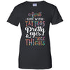 Tattoos Pretty Eyes Thick Thighs April Girl Birthday T-Shirt & Tank Top | Teecentury.com