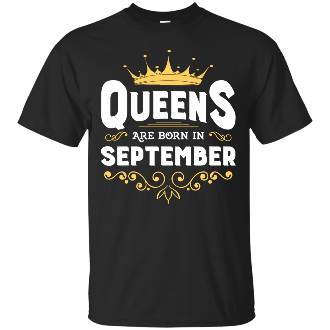 Queens Are Born In September T-Shirt & Hoodie | Teecentury.com
