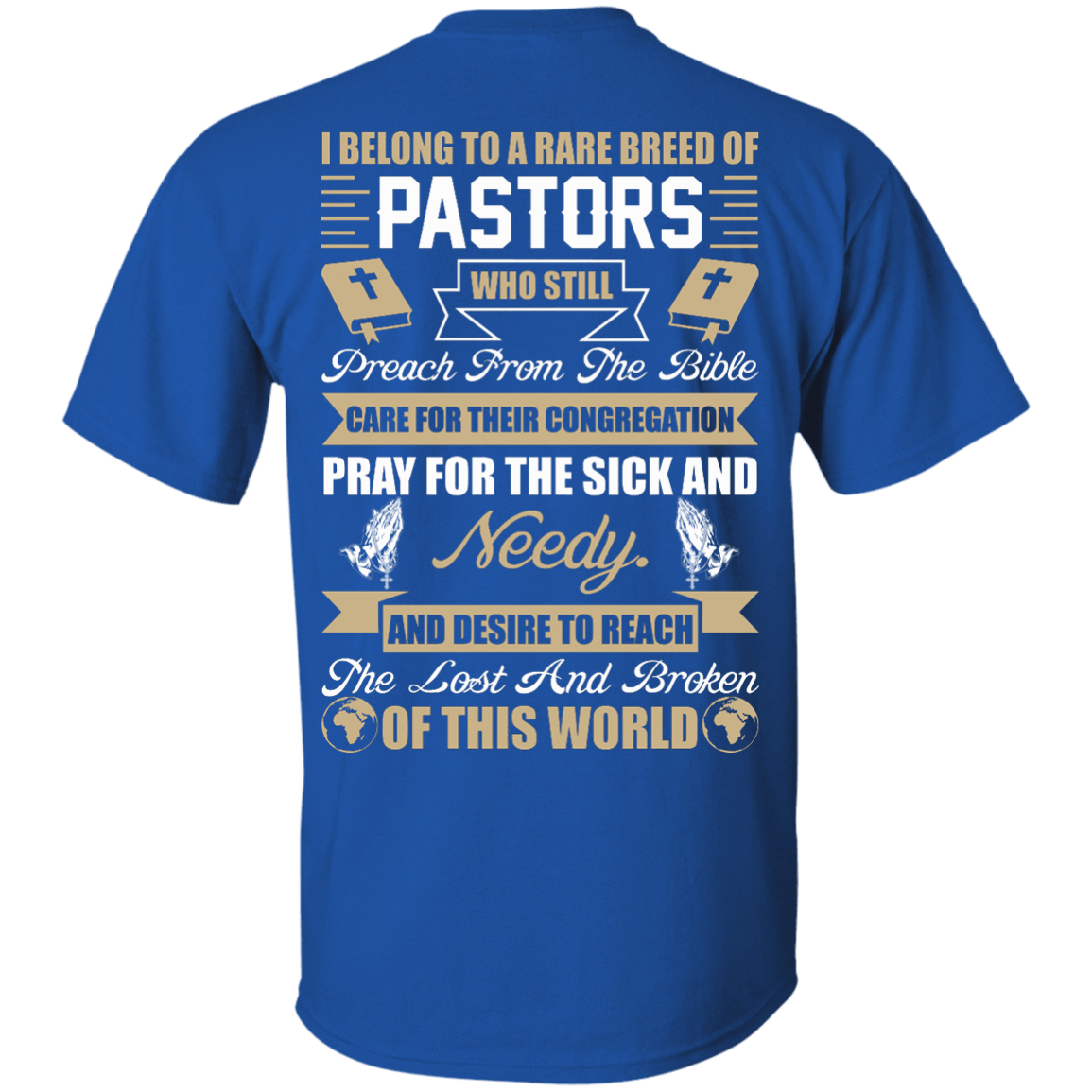 I Belong To A Rare Breed Of Pastors T-Shirt & Hoodie | Teecentury.com