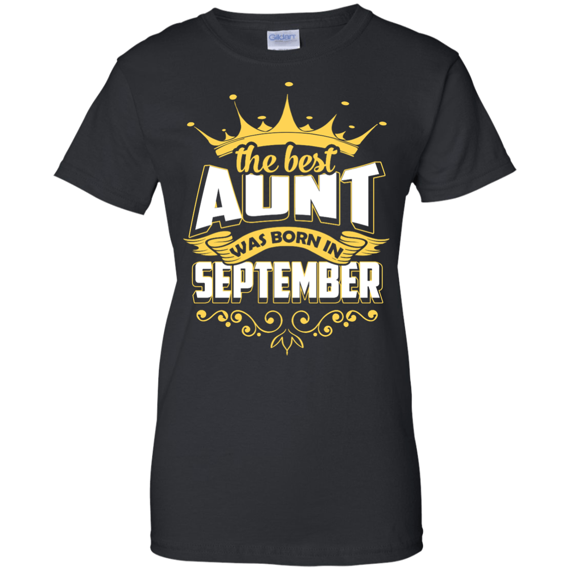The Best Aunt Was Born In September T-Shirt & Hoodie | Teecentury.com