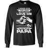 I Asked God For A Man Who Always Love Me Papa Youth Youth Shirt | Teecentury.com