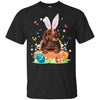 Dachshund Bunny Hat Rabbit Easter Eggs T-Shirt & Hoodie | Teecentury.com