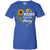 Blessed To Be Called Nanny Sunflower Mothers Day Gift T-Shirt & Tank Top | Teecentury.com