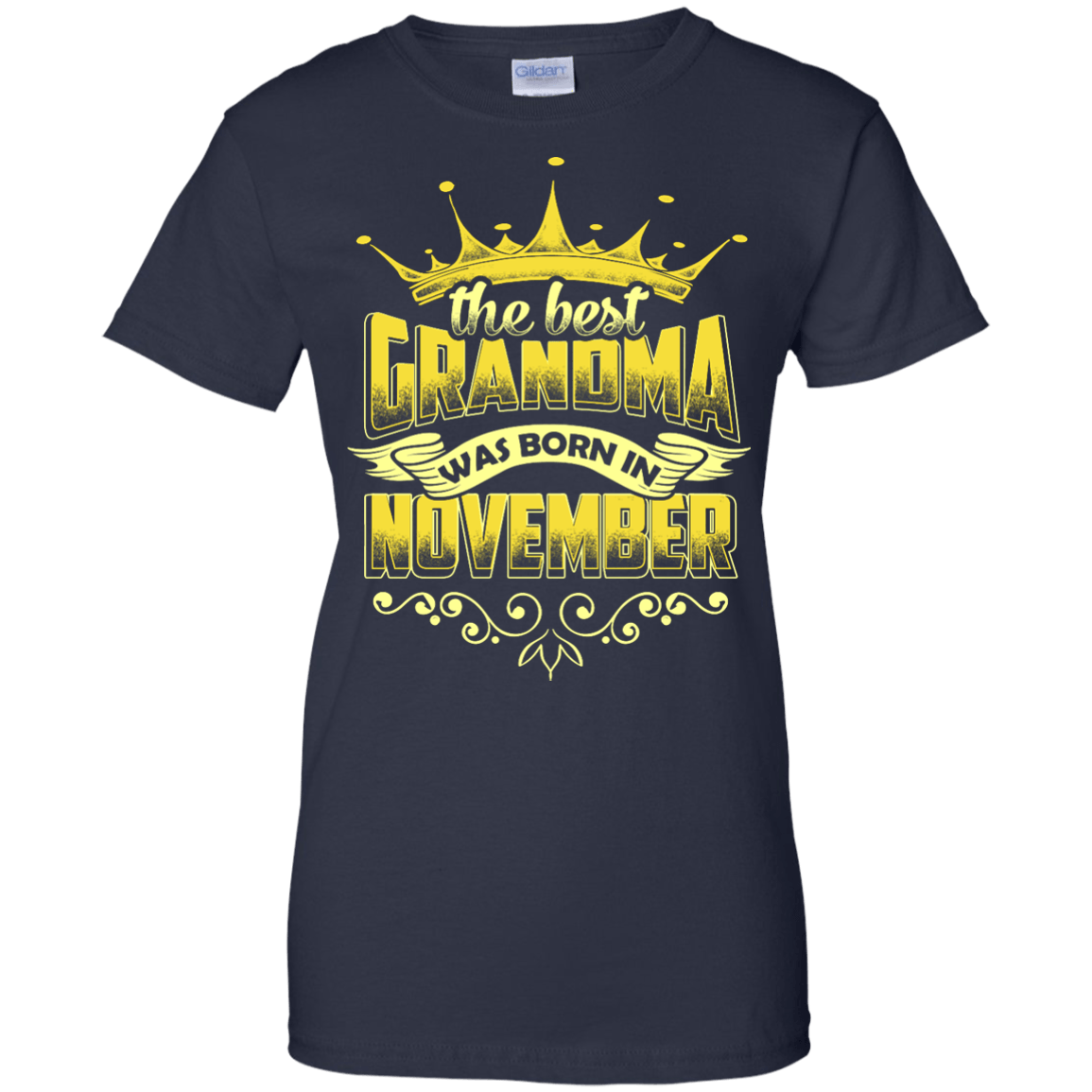 The Best Grandma Was Born In November T-Shirt & Hoodie | Teecentury.com