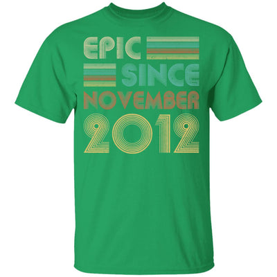 Epic Since November 2012 Vintage 10th Birthday Gifts Youth Youth Shirt | Teecentury.com