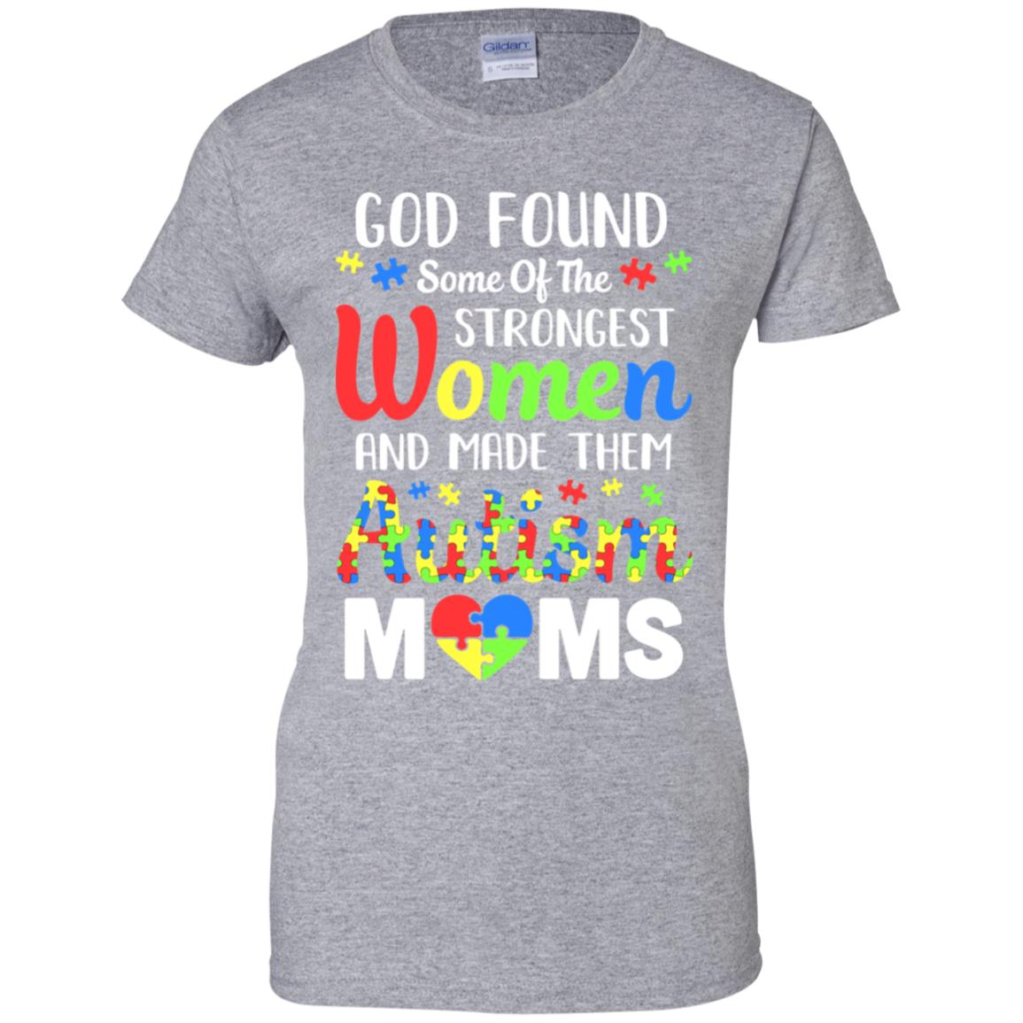 God Made Autism Mom Support Awareness Autistic Parents T-Shirt & Hoodie | Teecentury.com