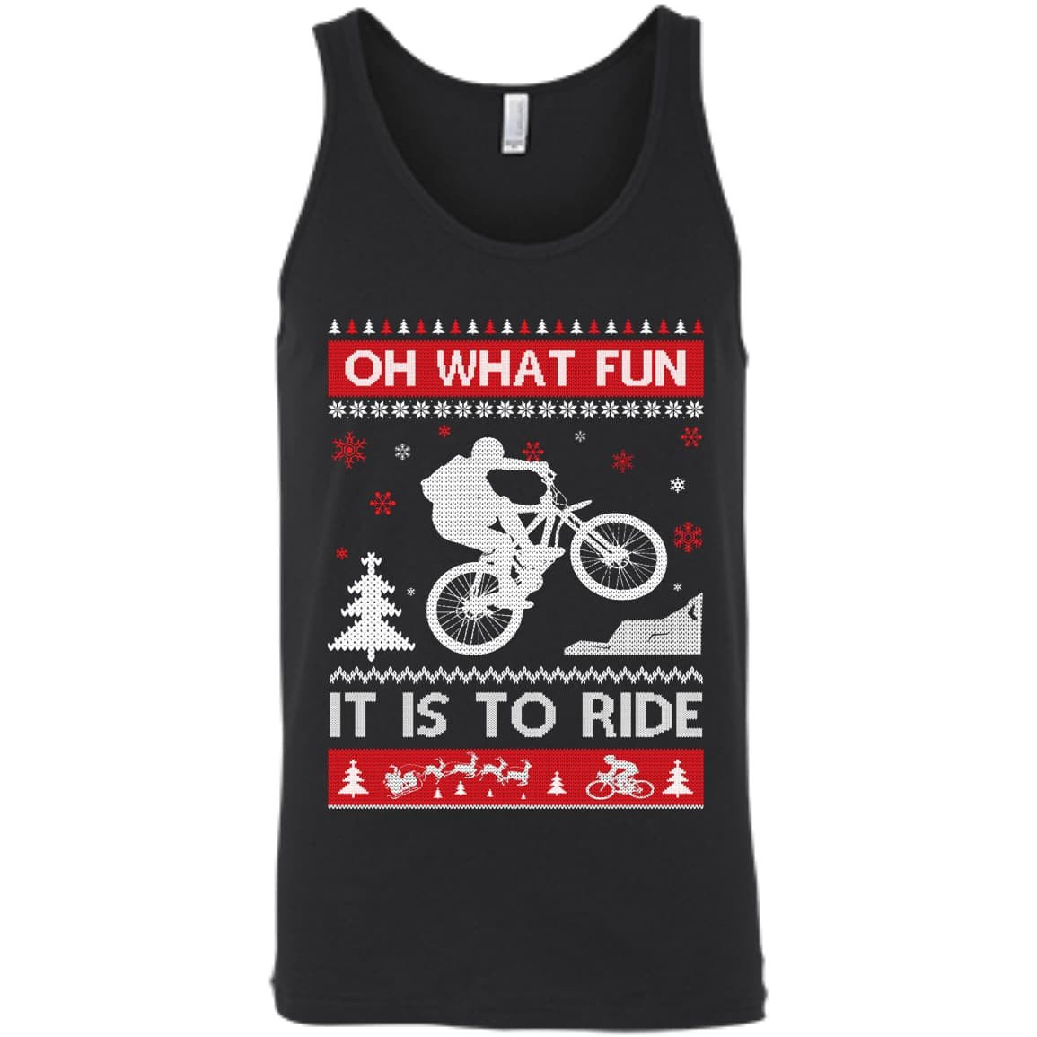 Bicycle Sweater Christmas Oh What Fun It Is To Ride T-Shirt & Hoodie | Teecentury.com