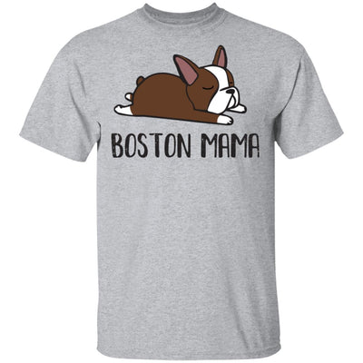 Brown Boston Terrier Mama Bostie Mom Gifts Women T-Shirt & Hoodie | Teecentury.com