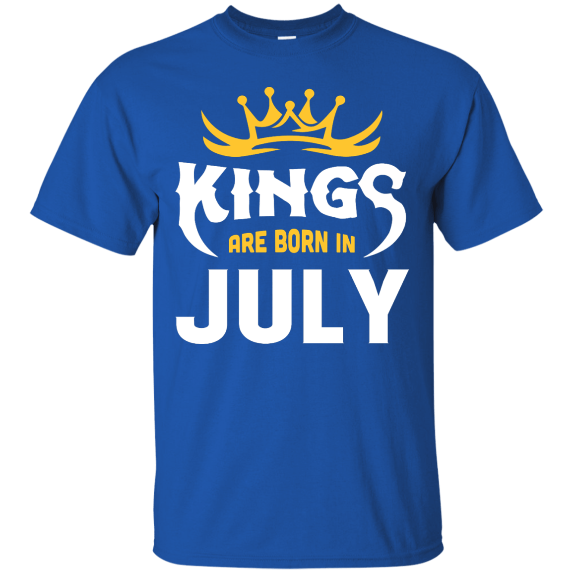 Kings Are Born In July T-Shirt & Hoodie | Teecentury.com