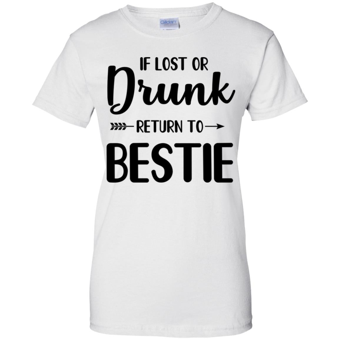 If Lost Or Drunk Please Return To My Bestie Couple T-Shirt & Tank Top | Teecentury.com