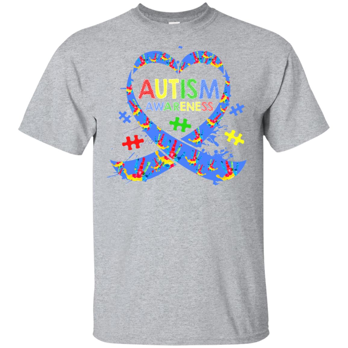 World Autism Awareness 2 April Dad Mom Kid Autism Gift T-Shirt & Hoodie | Teecentury.com