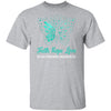 Faith Hope Love Turquoise Butterfly Dysautonomia Awareness T-Shirt & Hoodie | Teecentury.com