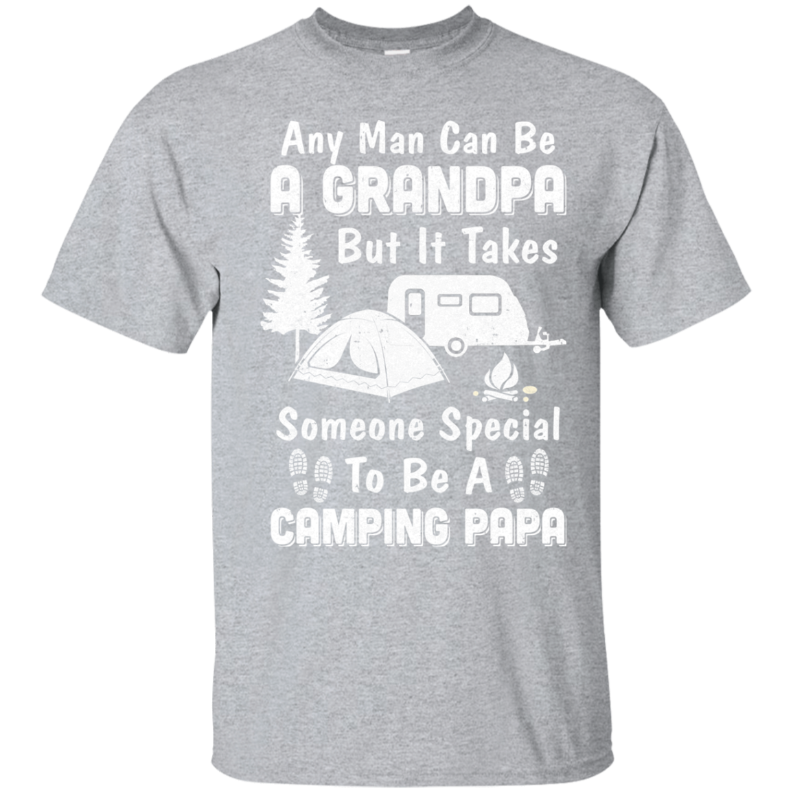 Camping Papa Grandpa Fathers Day Gift T-Shirt & Hoodie | Teecentury.com